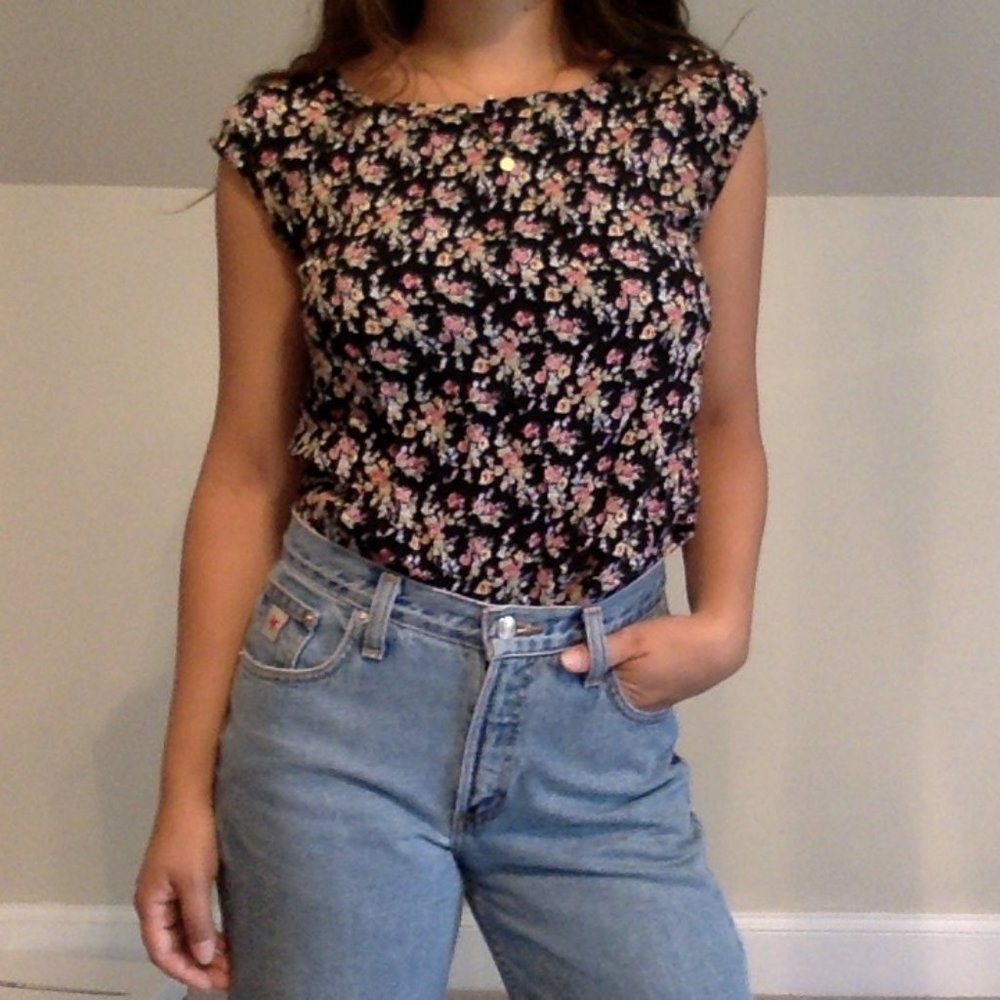 Forever 21 Floral Blouse
